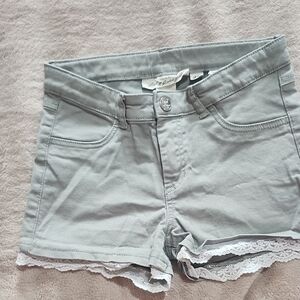 Stylish Gray Women's Shorts